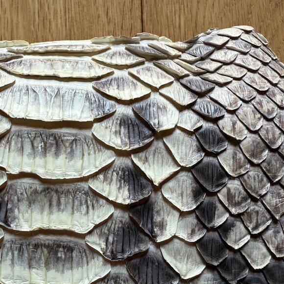 How gorgeous is this!! Amanda Wakeley python clutch, worn twice. - Picture 2 of 16